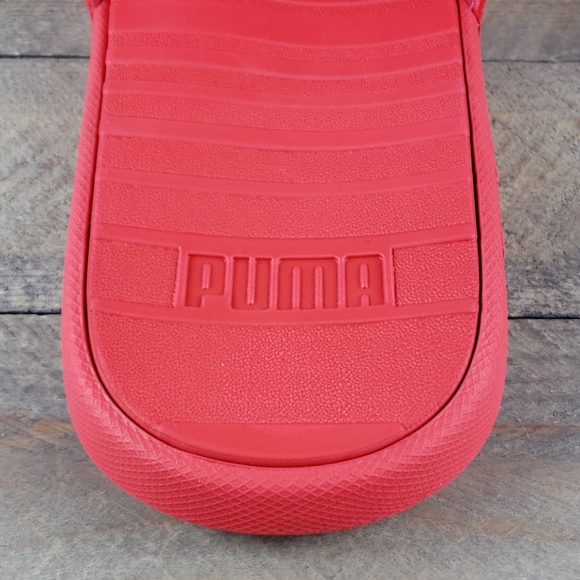 Puma Cool Cat Bold 2 Men's Slides Sandals Red NEW - Picture 9 of 9